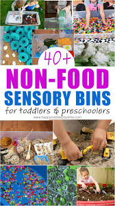 Check spelling or type a new query. 40 Non Food Sensory Bins For Toddlers Preschoolers Happy Toddler Playtime