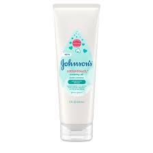 Johnson S Creamy Oil For Baby With Shea Cocoa Butter 8 Fl Oz Walmart Com