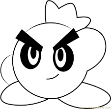 Pictures of waddle dee coloring pages and many more. Prince Fluff Coloring Page For Kids Free Kirby Printable Coloring Pages Online For Kids Coloringpages101 Com Coloring Pages For Kids