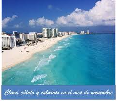 Cancún tiene un clima tropical cálido y húmedo, con temperatura promedio que oscila entre 25 y 26 incluso en las épocas de lluvia de cancún (junio a octubre), la temperatura se mantiene agradable. Clima De Cancun En Noviembre Decide Si Es Buena Opcion Viajar En Esta Temporada Encancun Com