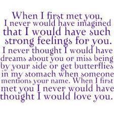 When I First Met You Thoughts Quotes Be Yourself Quotes