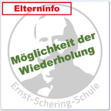 Auf antrag der erziehungsberechtigten kann die schülerin/der schüler eine jahrgangsstufe freiwillig wiederholen. Elternbrief Moglichkeit Der Wiederholung Ernst Schering Schule Berlin