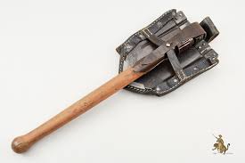 Second Pattern Shovel E-tool - Epic Artifacts - Original German WWII