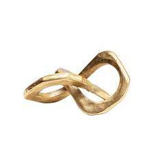 Gold Knot Object Shop Decorative Accents Dear Keaton In 2020 Metal Sculpture Metal Figurines Metal Decor