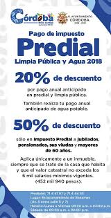 8:00 am a 3:00 pm. Pago Predial Limpia Publica Y Agua H Ayuntamiento De Cordoba Ver