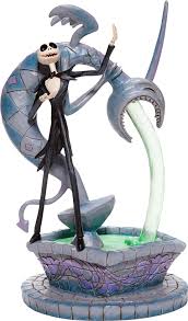 Jack Skellington On Fountain Figurine By Enesco Sideshow Collectibles
