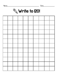 blank 120 chart 120 chart hundreds chart printable