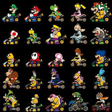 Mario Kart 8 Deluxe Characters Mario Art Mario And Luigi Mario Kart Party