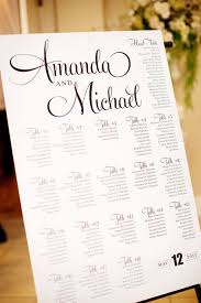 Are Seating Charts The Next Big Thing For Weddings Wedding