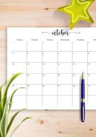 You can print on any size paper, regular letter paper, legal, 11x17, a4, you name it. October 2021 Calendar Templates Download Pdf