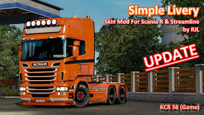 Atau bisa beritahu kami lewat kolom komentar. Simple Livery For Scania R S By Rjl V1 1 Ets2 Mods
