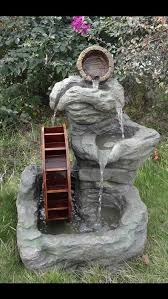 Check spelling or type a new query. 3 Tier Rock Patio Water Wheel Fountain Patio Outdoor Garden Decor Lighted Arka Bahce Peyzaj Tasarimi Fiski Ye Bahce Selaleleri