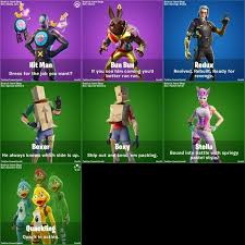 Following this leak, epic games has officially released the new update, and fortnite: Unreleased Fortnite Skins Gameplay Footage Included Nifey