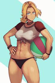 Maybe you would like to learn more about one of these? Catherine S Beach Day Raichiyo Original Musclegirlart