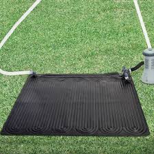 Intex Solar Mat Above Ground Solar Heater In 2020 Solar Pool Heater Diy Solar Pool Heater Solar Heater