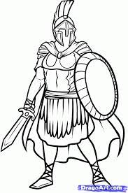 Free coloring sheets to print and download. Roman Soldier Coloring Page Coloring Home