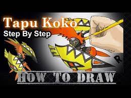 Only 1 available and it's in 2 people's carts. How To Draw Tapu Koko Step By Step Youtube