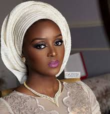 Nigerian Gele And Makeup African Beauty African Bride Nigerian Gele