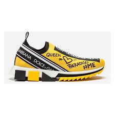 Black And Silver Dolce Gabbana Sneakers Dolce Gabbana Sneakers In Sorrento Graffiti Print 1 100 Liked On Polyvore Featuring Shoes Sn Dolce Gabbana Sneakers Dolce And Gabbana Trainers Sneakers