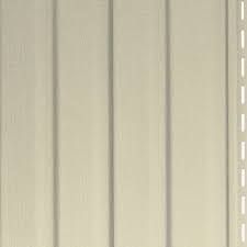 Yes, it has a wood grain texture. Kaycan Siding D4d Avanti Dutchlap Vinyl Siding Ivory 006308 Rona