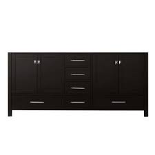 Bathroom vanity cabinets in various sizes available in stock. Bathroom Vanities 72 Caroline Avenue Double Sinks Cabinet In Multiple Finishes By Virtu Usa Kitchensource Com