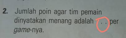 Bulu tangkis adalah salah satu olahraga yang paling populer di indonesia. Jumlah Poin Agar Tim Pemain Dinyatakan Menang Adalah Per Game Nya Bola Voli Mini Brainly Co Id