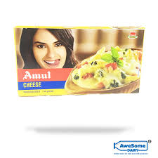 Amul Processed Cheese Amul Processed Cheese Is 100 Vegetarian The Cheese Is Wholesome In Nature And Refreshingly Creamy It Cheese Online Milk Protein Cheese