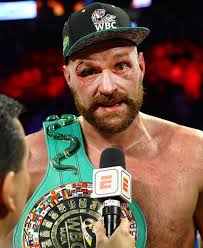 Tyson Fury won a dramatic, tough...