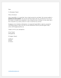 So, writing an official letter to close your bank account is a must and it should include why you want to close the account by addressing all the problems you're facing with the bank to the bank manager. Bank Account Reopen Request Letter Word Excel Templates