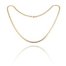 Dainty layered initial necklaces for women, 14k gold plated paperclip chain necklace simple cute hexagon letter pendant initial choker necklace gold layered necklaces for women. Fashion Simple Design Gold Plated Flat Curb Chain Necklace For Men Women Shopee Philippines