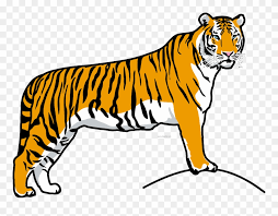 Choice of tiger as national animal tiger was chosen as the national animal of india due to its grace, strength, agility and enormous power. Tiiger Clipart Tiger Run National Animal Of India Easy Drawing Png Download 872985 Pinclipart