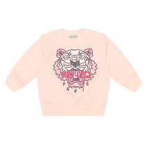 baby tiger logo cotton sweater