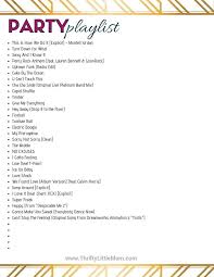Best Music Printable Party Playlist In 2020 Dance Playlist Party Playlist Party Songs