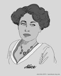Alice Guy-blache Portrait Print