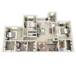 3 Bedroom Apartments With Fireplace Google Search Sims House Plans Sims House Apartment Floor Plans