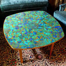 Follow these easy instructions to make a unique mosaic side table, courtesy of b&q. Cardboard Mosaic Table How To Make A Table Home Diy On Cut Out Keep