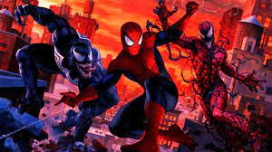 There you go, symbiote spiderman wallpaper ! Spider Man Amp Venom Maximum Carnage 1920x1080 Spiderman Artwork Maximum Carnage Carnage
