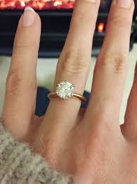 My Engagement Ring It S Just Too Perfect Can T Stop Staring Solitare Rounddiamond Goldband My Engagement Ring Engagement Rings Wedding Rings Engagement