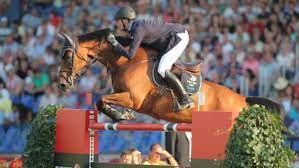 Sånt kräver stabila nerver och en cool häst. Henrik Von Eckermann Hat Em Pferd Zuruck Sport News Reiterrevue International