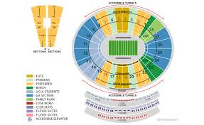 Rose Bowl Stadium Seating Chart