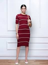 Buy FableStreet Women Black & White Colourblocked Sheath Dress