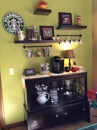 Here are 13 great ideas for an organized, functional, and beautiful home coffee bar! 50 Diy Coffee Bar Ideas Inside The Home For Coffee Enthusiast Coffee Bar Home Diy Coffee Bar Coffee Bars In Kitchen
