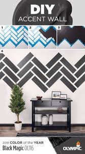 15 Various Accent Wall Ideas Gallery For Your Sweet Home Archlux Net Diy Wall Painting Wall Pattern Diy Accent Wall Paint