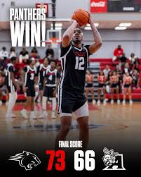 𝐏𝐀𝐍𝐓𝐇𝐄𝐑𝐒 𝐖𝐈𝐍‼️🏀🐾 Martez Jones notches his eighth double-double  of the season to power Clark Atlanta past Allen, 73-66, in tonight's  regular season finale! #GoPanthers🐾