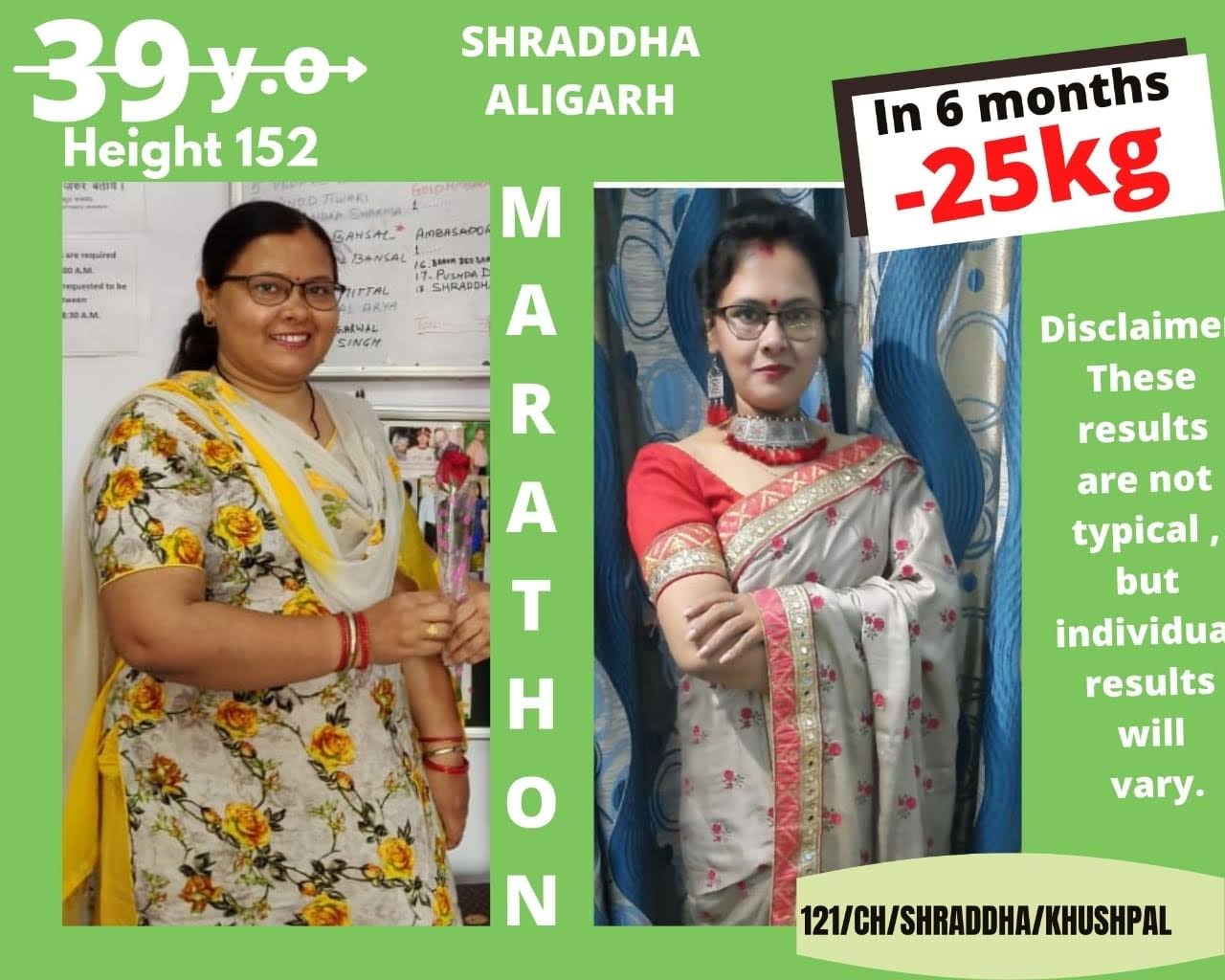 Shraddha 25 kg loss product image