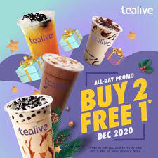 Tealive serves a wide range of delicious drinks on their menu. Tealive Asia Don T Miss Out Tealive S Top December Promo Facebook