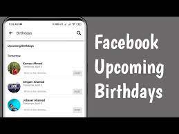 Where are birthdays listed on new facebook? How To Find Upcoming Birthdays On Facebook Youtube