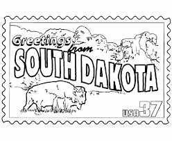 Note that you may need to adjust printer settings for the best results since flags. South Dakota Printable Coloring Pages