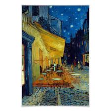 Poster Van Gogh Cafe Terrasse Am Abend Wall Art De Van Gogh Gemalde Van Gogh Idee Farbe