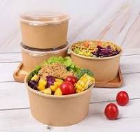 Wholesale Kraft Paper Salad Bowl,Kraft Paper Salad Bowl Bulk ...